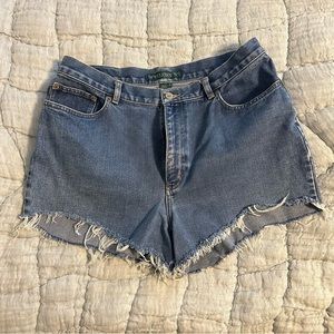 Ralph Lauren Cutoff Jean Shorts